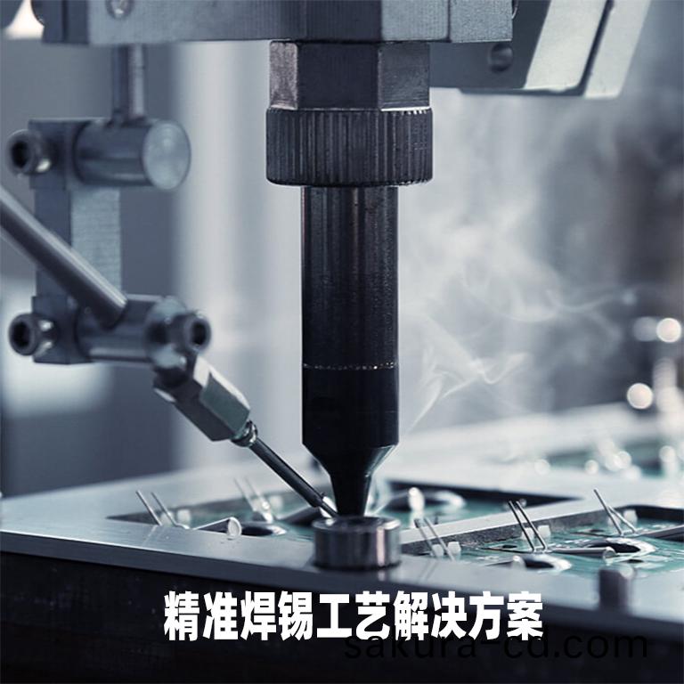 雙頭(tou)線路(lu)闆(ban)自動(dong)銲(han)錫機(ji)工(gong)藝(yi)解(jie)決方案(an)